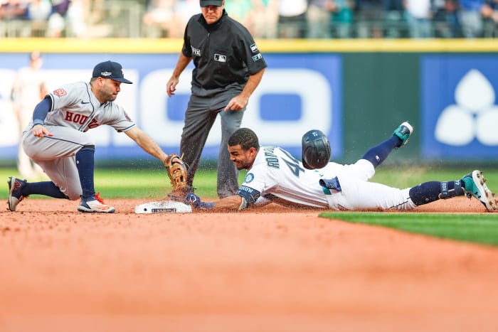 Rodriguez swiped 25 bases last year. This season, he’s a 40–40 threat.